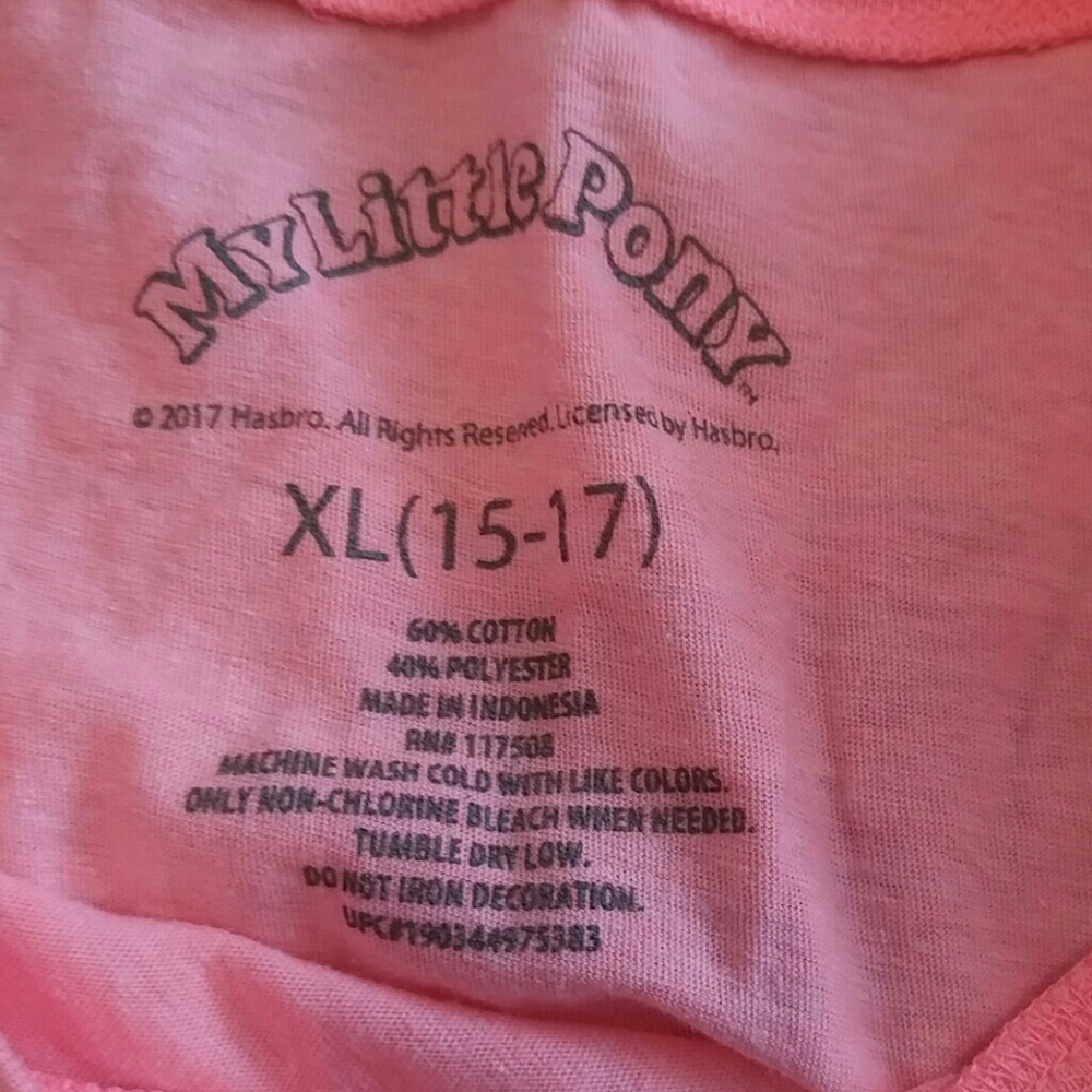 My Little Pony tee shirt NWOT - Picture 3 of 4